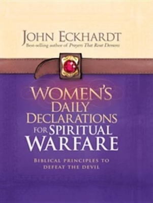 Book cover for Women's Daily Declarations for Spiritual Warfare