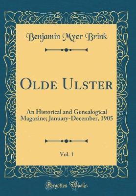 Book cover for Olde Ulster, Vol. 1