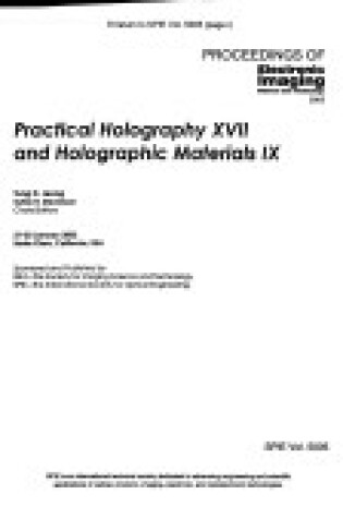 Cover of Practical Holography XVII and Holographic Materials IX