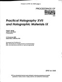 Cover of Practical Holography XVII and Holographic Materials IX