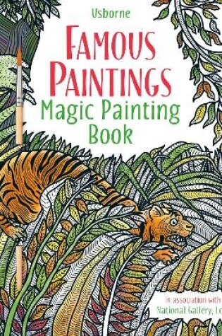 Cover of Famous Paintings Magic Painting Book