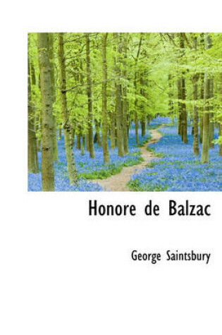 Cover of Honore de Balzac