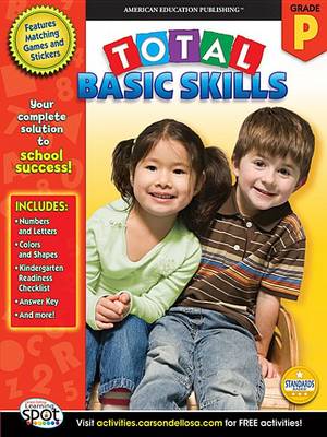 Book cover for Total Basic Skills, Grade Pk