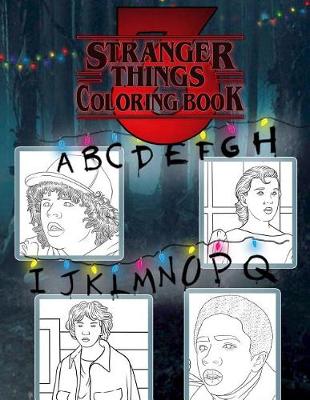 Book cover for Stranger Things 3 Coloring Book
