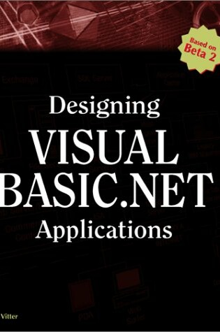 Cover of Designing Visual Basic.Net Applications