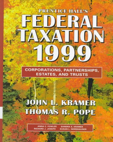 Book cover for Phs Fed Tax 1999: Corporations