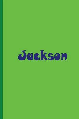 Book cover for Jackson - Personalized Journal