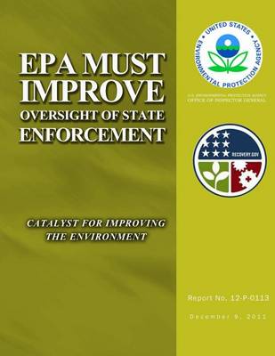 Book cover for EPA Must Improve Oversight of State Enforcement