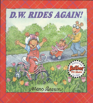 Book cover for D.W. Rides Again