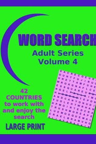 Cover of Word Search Adult Series Volume 4