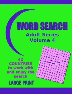 Book cover for Word Search Adult Series Volume 4