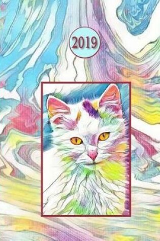 Cover of 2019 Planner; Kitten