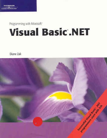 Book cover for Programming with Microsoft Visual Basic.NET