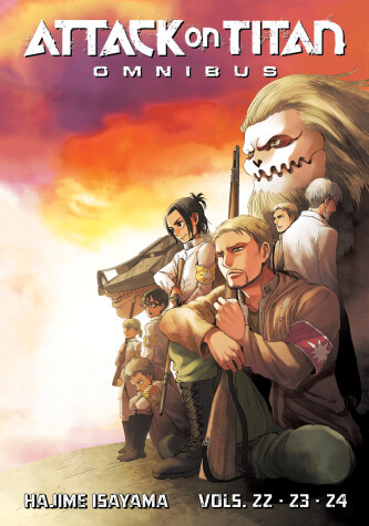 Book cover for Attack on Titan Omnibus 8 (Vol. 22-24)