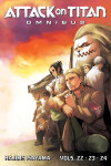 Book cover for Attack on Titan Omnibus 8 (Vol. 22-24)