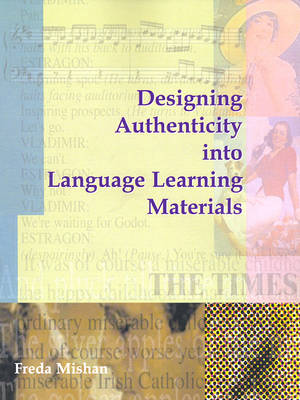 Book cover for Designing Authenticity into Language Learning Materials