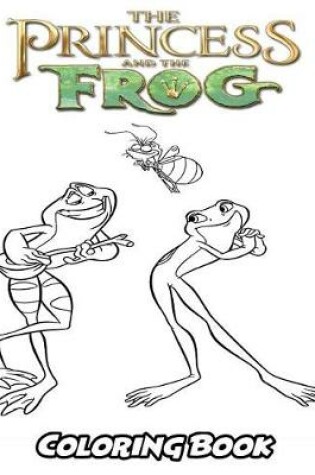 Cover of Princess and the Frog Coloring Book