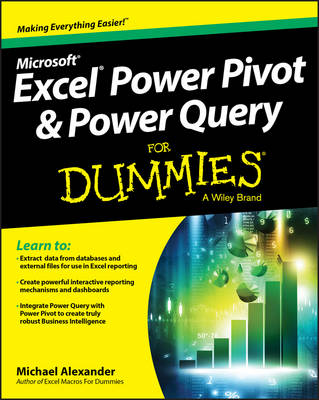 Book cover for Excel Power Pivot & Power Query For Dummies