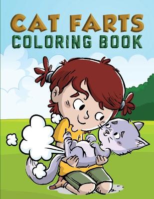 Book cover for Cat Farts Coloring Book