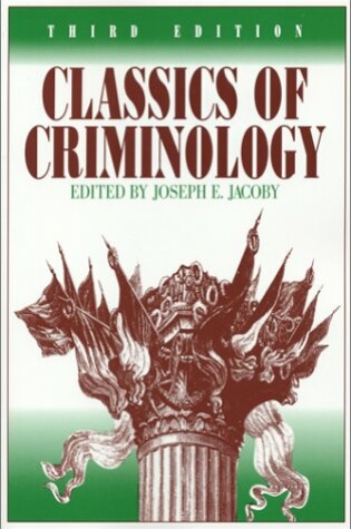 Cover of Classics of Criminology