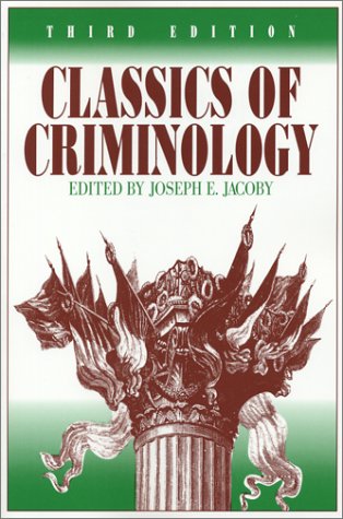 Book cover for Classics of Criminology