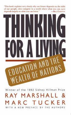 Book cover for Thinking For A Living