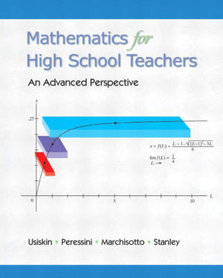 Book cover for Mathematics for High School Teachers- An Advanced Perspective