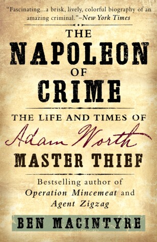 Book cover for The Napoleon of Crime