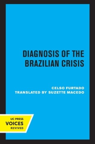 Cover of Diagnosis of the Brazilian Crisis