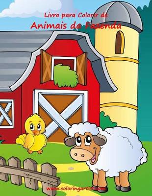 Book cover for Livro para Colorir de Animais da Fazenda 1