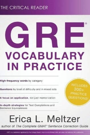 Cover of GRE Vocabulary in Practice