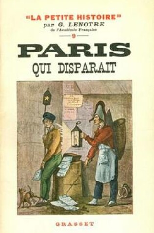 Cover of Paris Qui Disparait