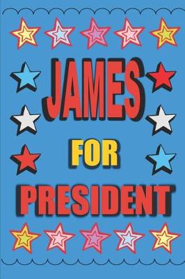 Book cover for James for President