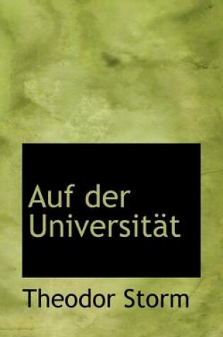 Cover of Auf Der Universit T