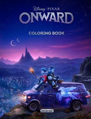 Book cover for Onward Coloring Book