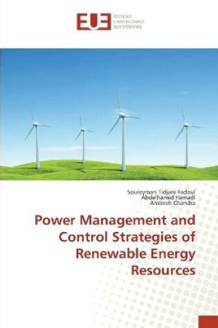 Cover of Power Management and Control Strategies of Renewable Energy Resources