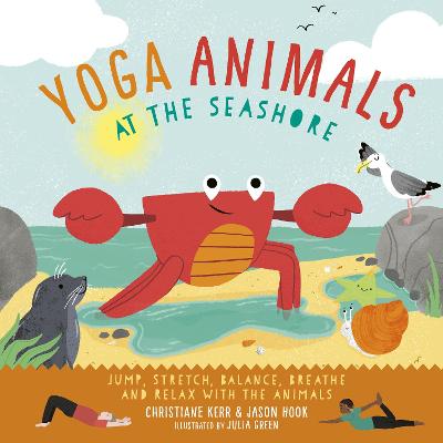 Book cover for Yoga Animals: At the Seashore