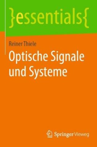 Cover of Optische Signale und Systeme