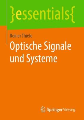 Cover of Optische Signale und Systeme