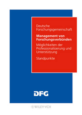 Book cover for Management Von Forschungsverbunden