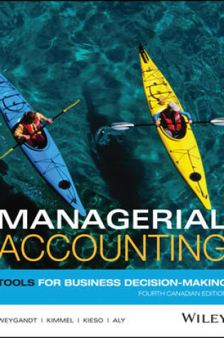 Cover of Managerial Accounting: Tools for Business Decision-Making 4ce Binder Ready Version + Wileyplus Registration Card