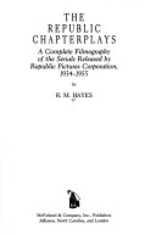 Cover of The Republic Chapterplays