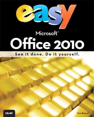 Book cover for Easy Microsoft Office 2010 (UK Edition)