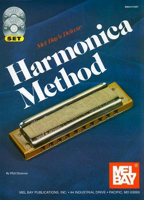 Book cover for Deluxe Harmonica Method