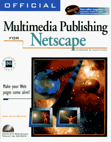 Book cover for Multimedia Publishing for Netscape