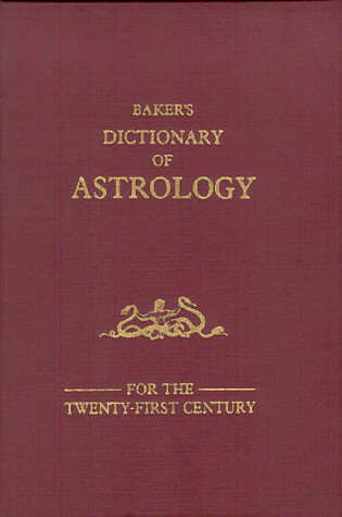 Cover of Baker's Dictionary of Astrology