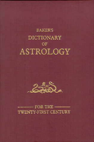 Book cover for Baker's Dictionary of Astrology