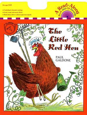 Book cover for The Little Red Hen Book & CD