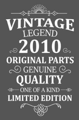 Cover of Vintage Legend 2010 Original Parts