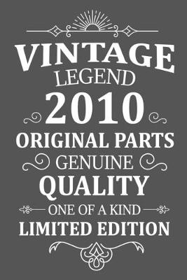 Book cover for Vintage Legend 2010 Original Parts